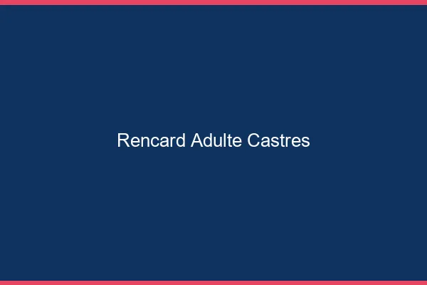 Rencard Adulte Castres