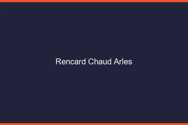 Rencard Chaud Arles