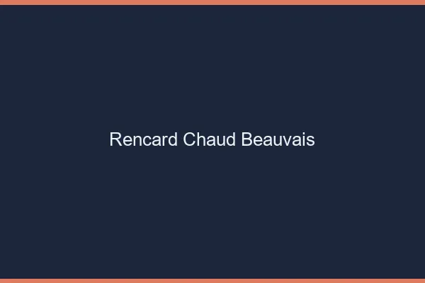 Rencard Chaud Beauvais