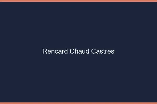 Rencard Chaud Castres