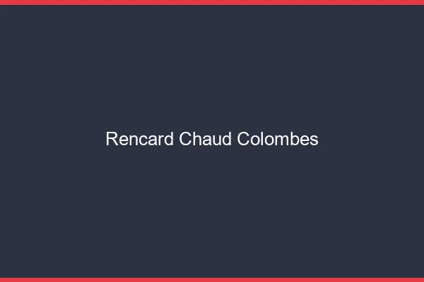 Rencard Chaud Colombes