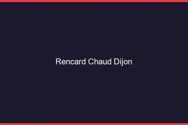 Rencard Chaud Dijon