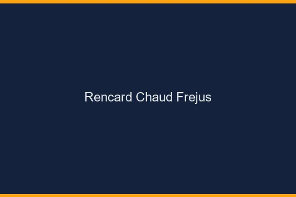 Rencard Chaud Fréjus