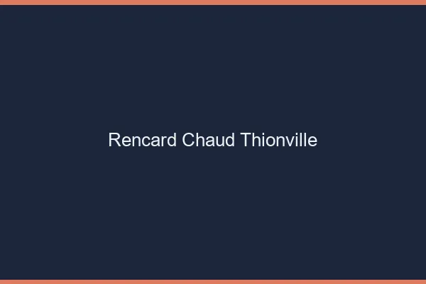 Rencard Chaud Thionville