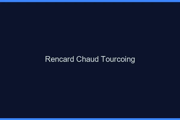 Rencard Chaud Tourcoing