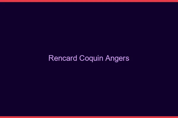 Rencard Coquin Angers