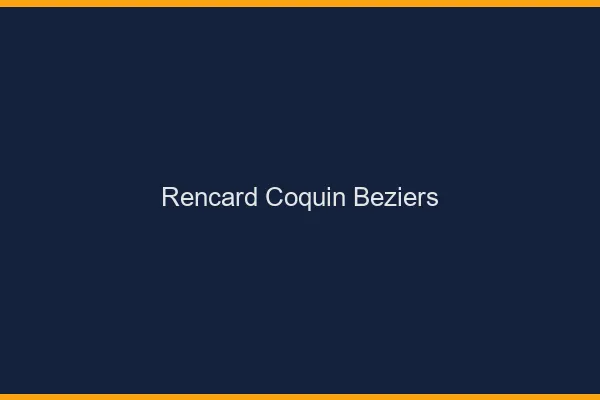 Rencard Coquin Béziers