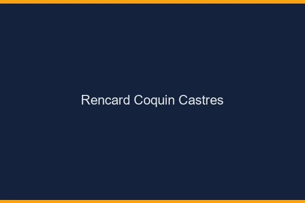 Rencard Coquin Castres