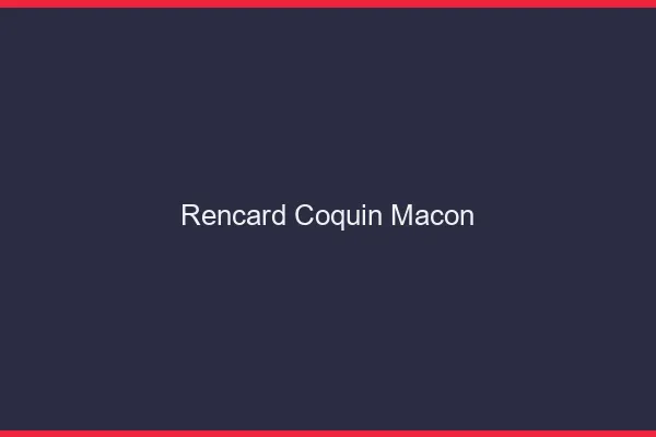 Rencard Coquin Mâcon