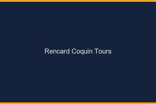 Rencard Coquin Tours