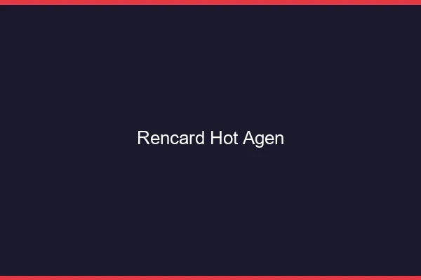 Rencard Hot Agen