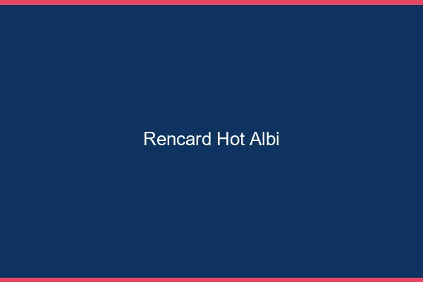 Rencard Hot Albi