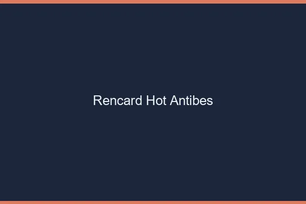 Rencard Hot Antibes