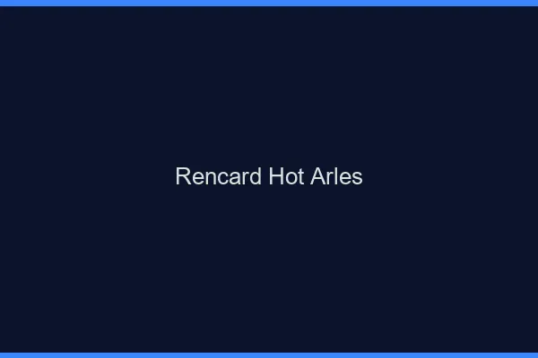 Rencard Hot Arles