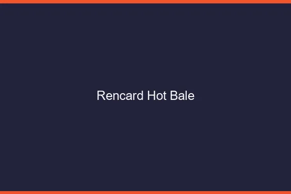 Rencard Hot Bâle