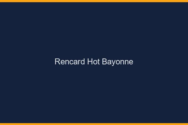 Rencard Hot Bayonne