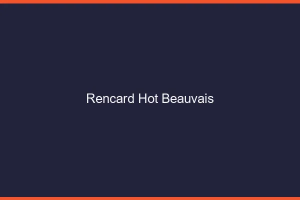 Rencard Hot Beauvais