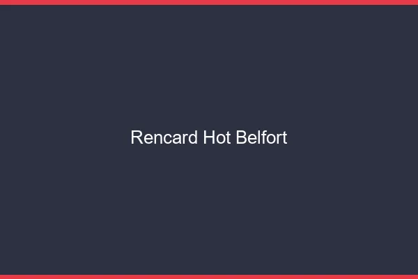 Rencard Hot Belfort