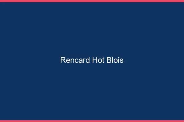 Rencard Hot Blois