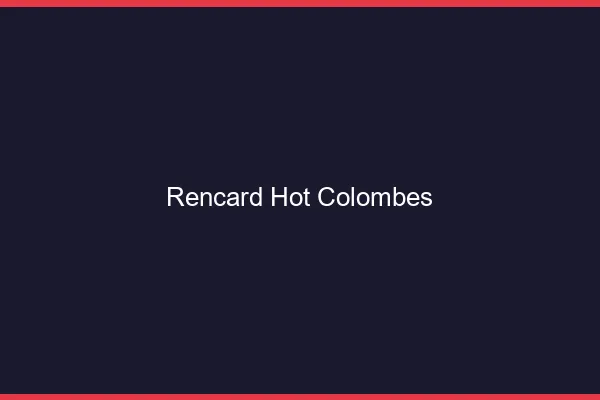 Rencard Hot Colombes