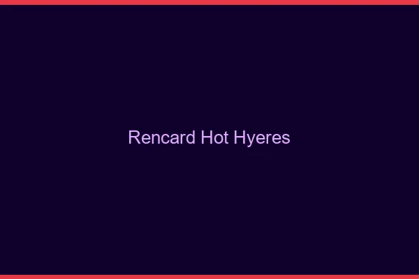 Rencard Hot Hyères