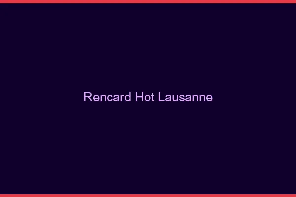 Rencard Hot Lausanne