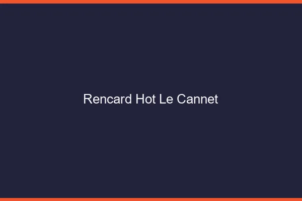 Rencard Hot Le Cannet