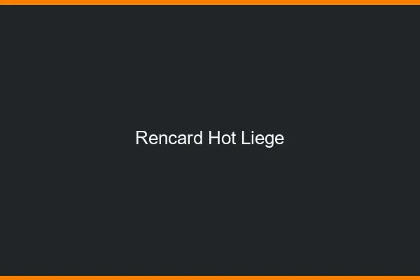 Rencard Hot Liège