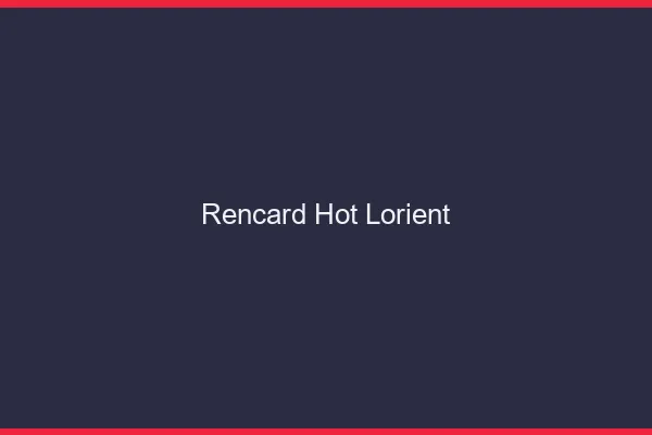 Rencard Hot Lorient