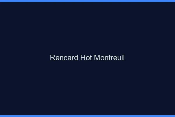 Rencard Hot Montreuil