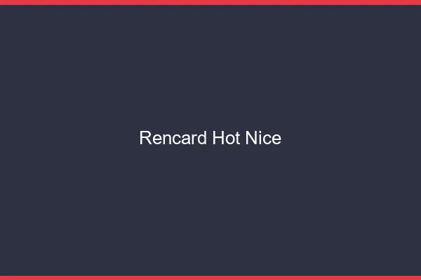 Rencard Hot Nice