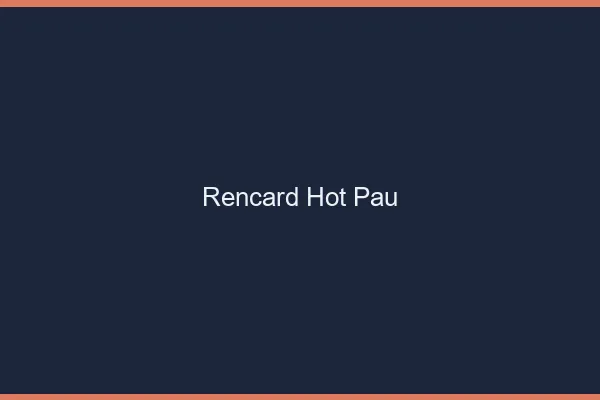 Rencard Hot Pau