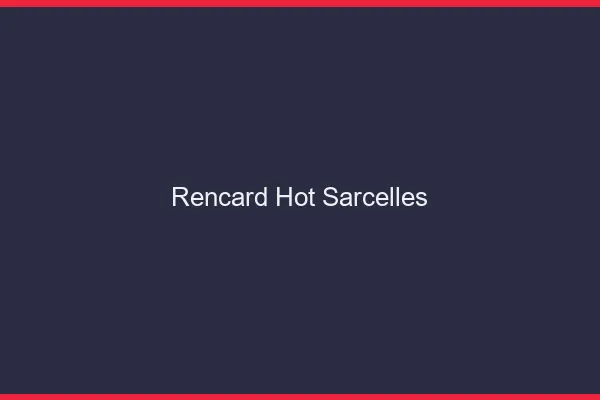Rencard Hot Sarcelles
