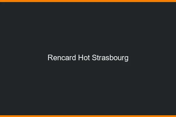 Rencard Hot Strasbourg