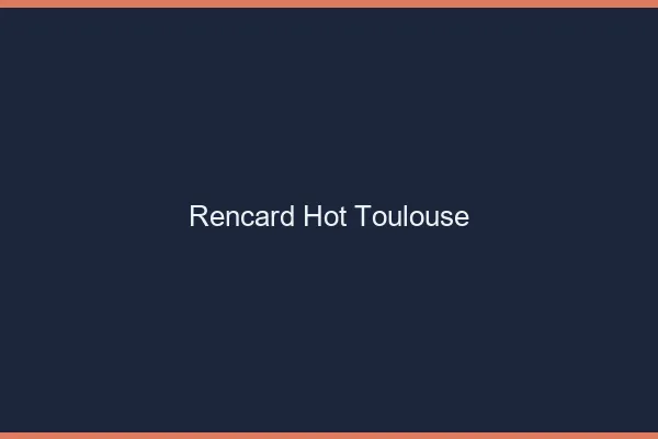 Rencard Hot Toulouse