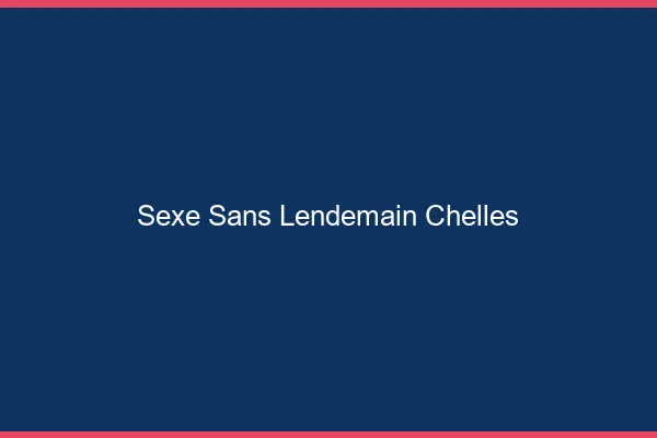 Sexe Sans Lendemain Chelles