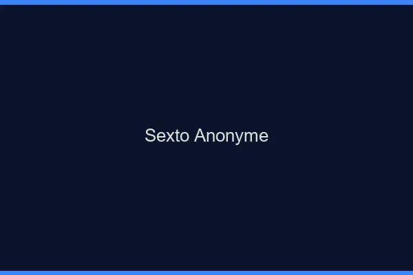 Sexto Anonyme