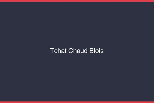 Tchat Chaud Blois