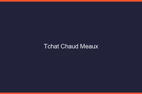 Tchat Chaud Meaux