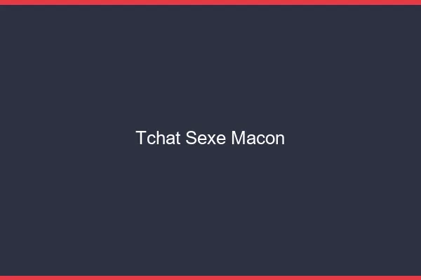Tchat Sexe Mâcon