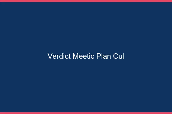 Verdict Meetic Plan Cul